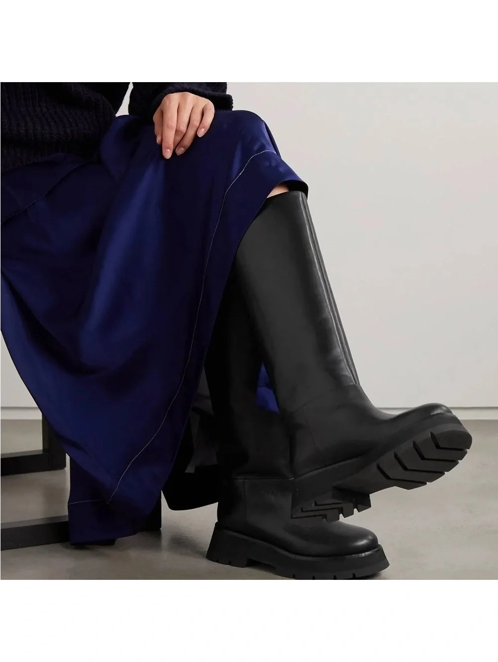 3.1 Phillip Lim Kate Tall Boots in White, Size 38.5 New in Box + Dust Bag $650